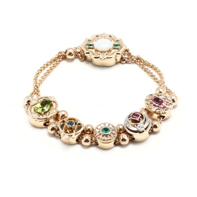 gold-and-gem-set-slide-bracelet