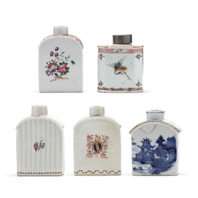 a-group-of-five-chinese-export-porcelain-tea-caddies