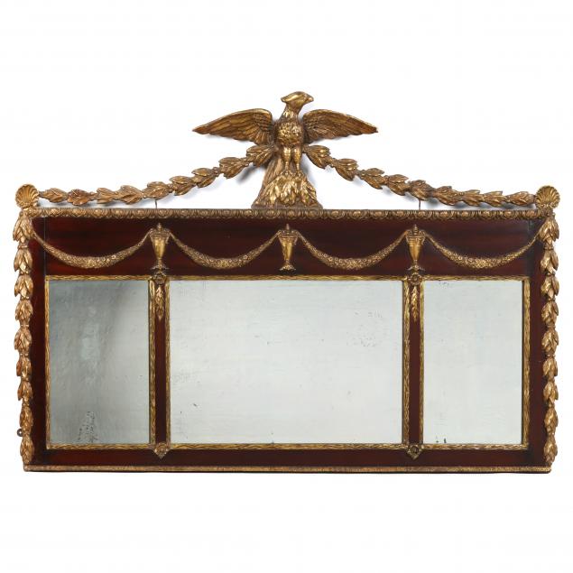 american-federal-mahogany-and-parcel-gilt-tri-panel-over-mantel-mirror