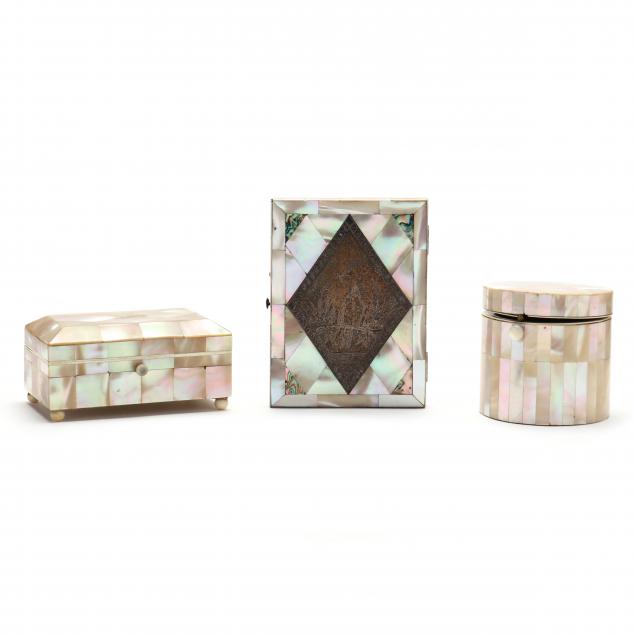 three-antique-continental-mother-of-pearl-veneered-boxes