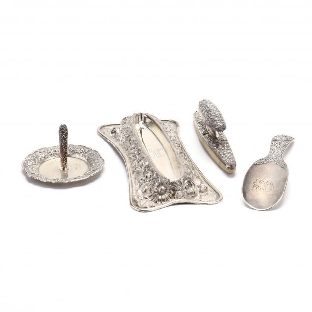 three-i-repousse-i-sterling-silver-vanity-accessories