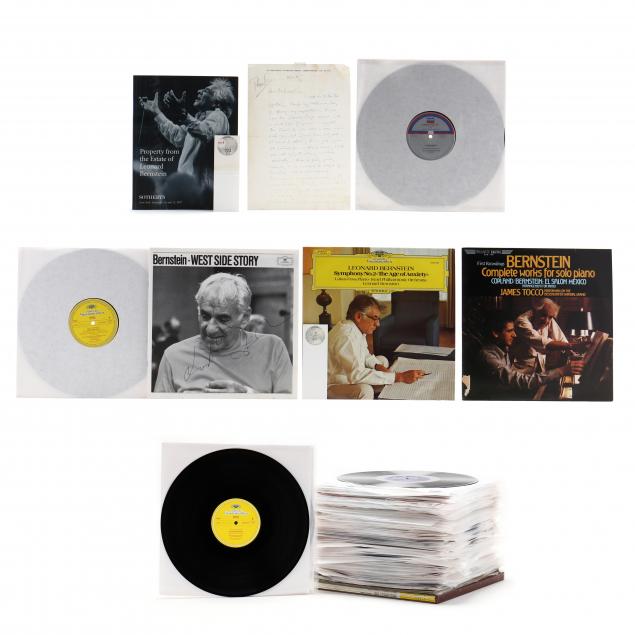 nearly-100-lp-records-formerly-owned-by-leonard-bernstein