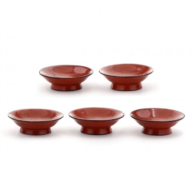 a-set-of-five-japanese-red-lacquer-i-negoro-i-sake-cups