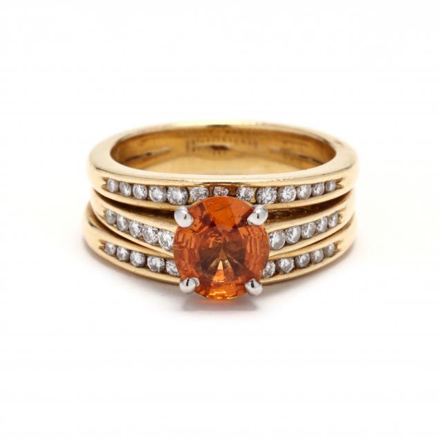 gold-spessartite-garnet-and-diamond-ring