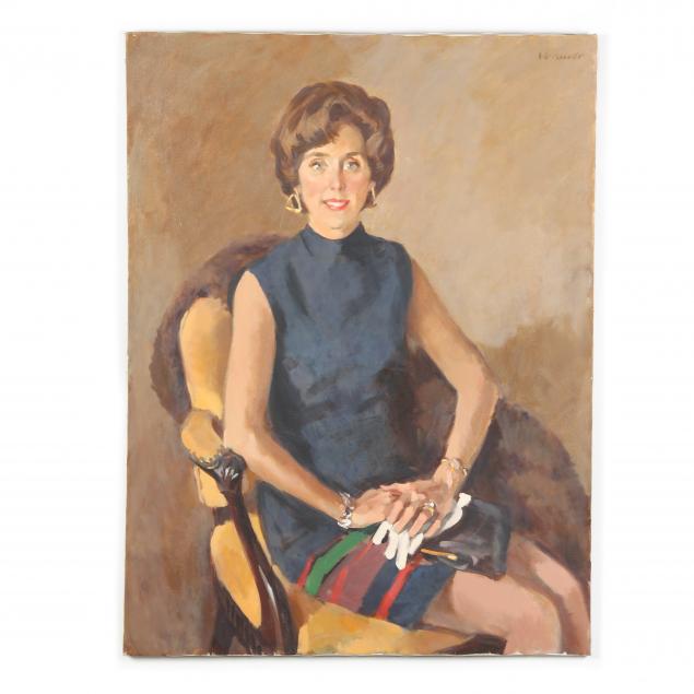 anton-vorauer-american-1905-1985-portrait-of-josephine-moore-red