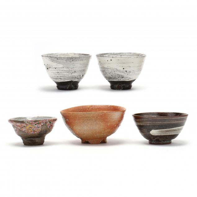 a-group-of-contemporary-japanese-ceramic-i-chawan-i-tea-bowls