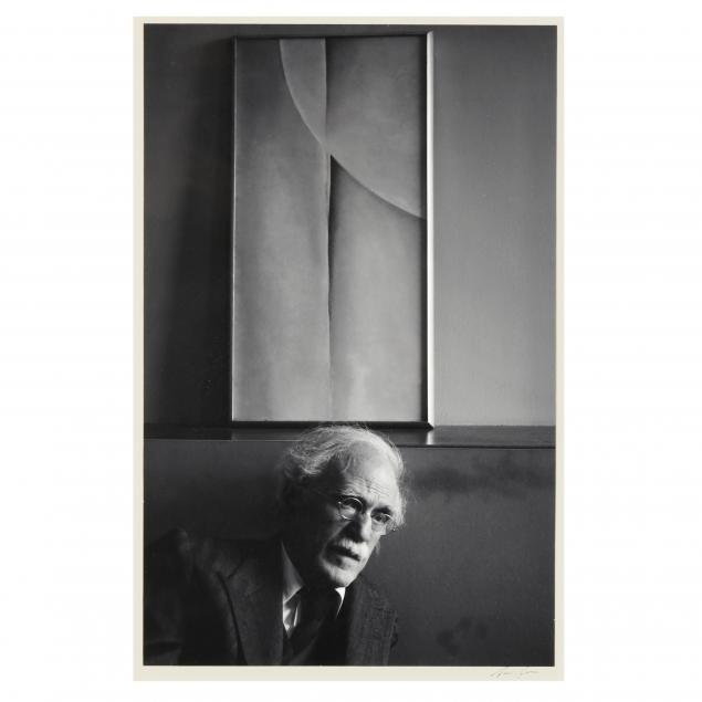 ansel-adams-american-1902-1984-i-alfred-stieglitz-and-painting-by-georgia-o-keeffe-an-american-place-new-york-city-i
