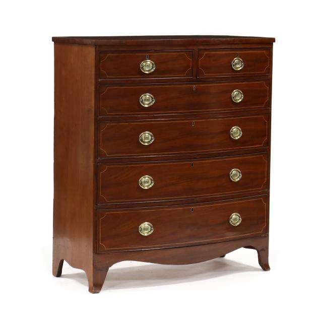 english-hepplewhite-inlaid-mahogany-bow-front-semi-tall-chest-of-drawers