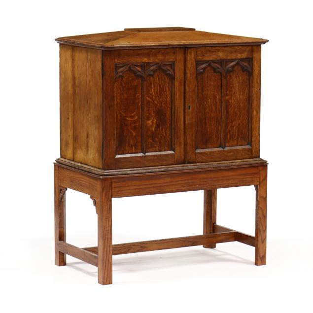 english-gothic-style-oak-carved-cabinet-on-stand