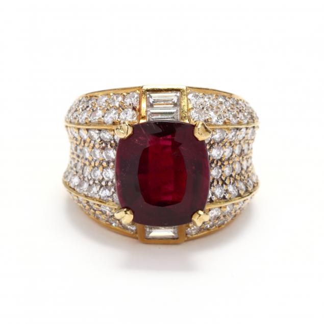 rubellite-and-diamond-ring