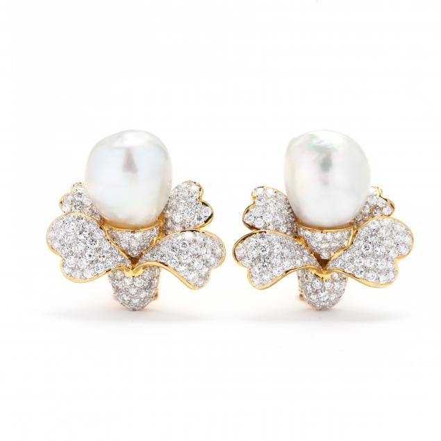 bi-color-gold-baroque-south-sea-pearl-and-diamond-earrings