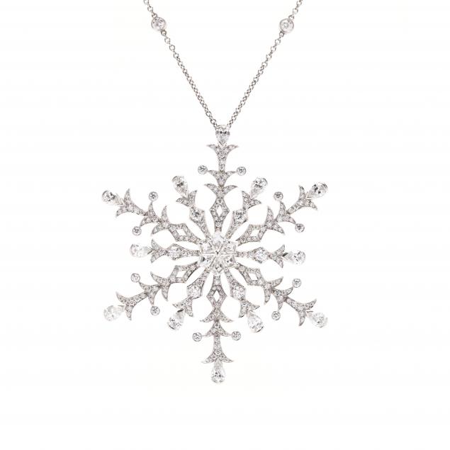 large-platinum-and-diamond-snowflake-pendant-necklace-tiffany-co