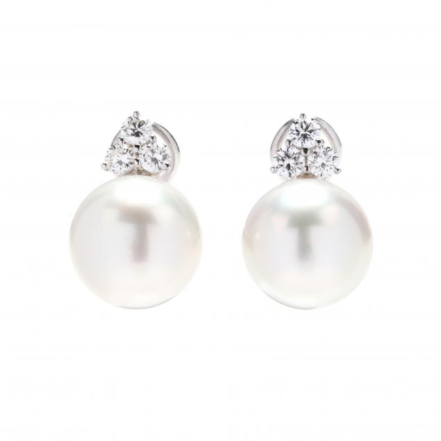 pair-of-white-gold-and-diamond-south-sea-pearl-earrings