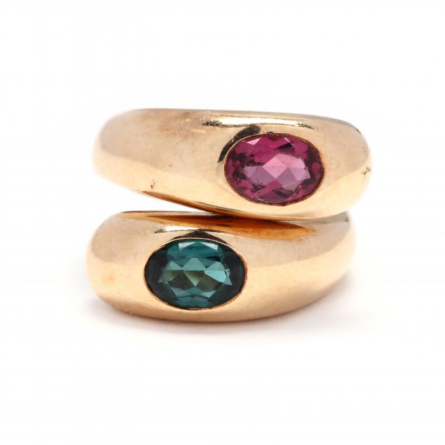 gold-and-two-stone-tourmaline-ring