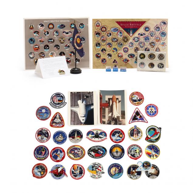 Amazing NASA Mission Patches collection Mosaic w/COA 