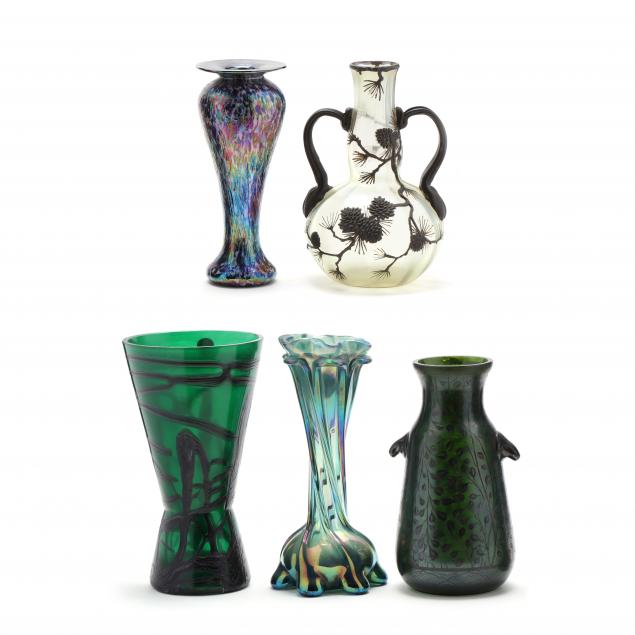 five-pieces-of-art-glass