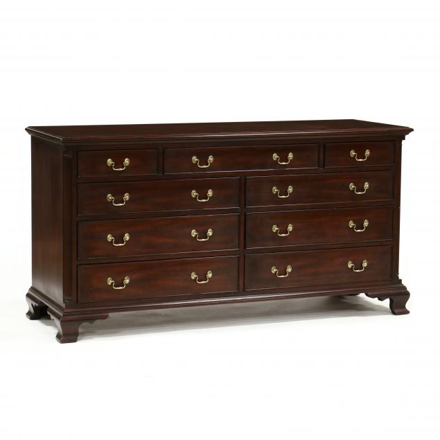 henkel-harris-chippendale-style-mahogany-dresser