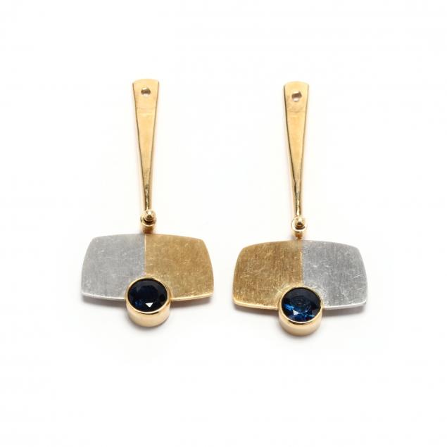 gold-platinum-and-sapphire-ear-jackets-jewelsmith