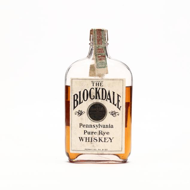 the-blockdale-pennsylvania-pure-rye-whiskey