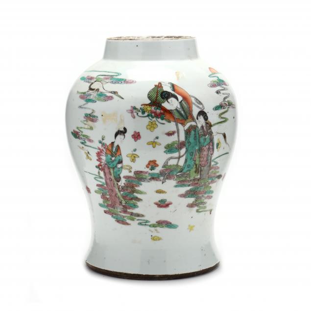 a-chinese-porcelain-temple-jar-with-guanyin-and-calligraphy