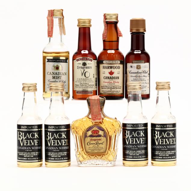 miniature-canadian-whisky-collection
