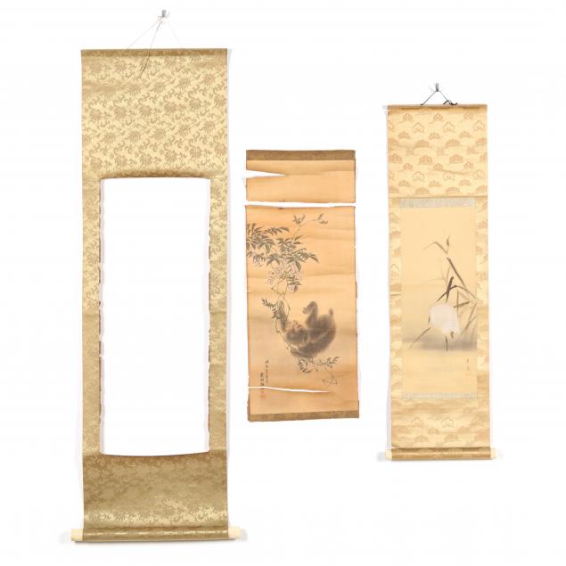 two-japanese-hanging-scrolls