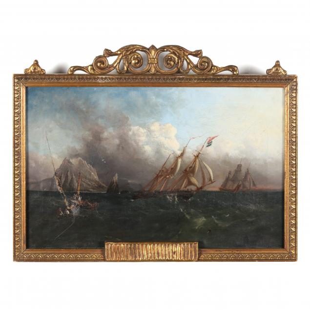 william-garthwaite-british-1821-1889-a-maritime-painting