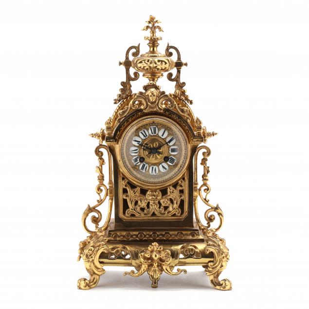 antique-japy-freres-french-brass-mantel-clock
