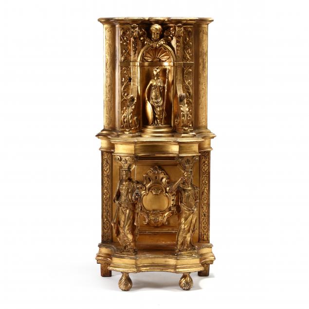 antique-continental-figural-carved-and-gilt-cabinet