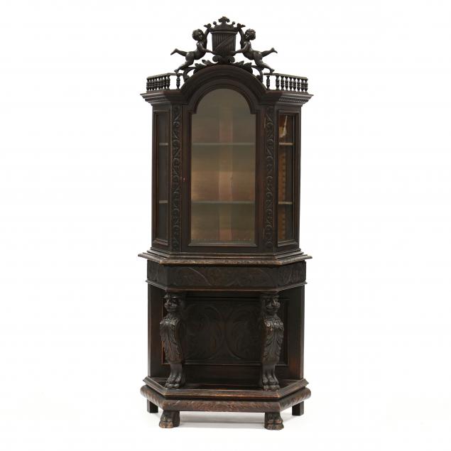 english-renaissance-revival-carved-curio-cabinet