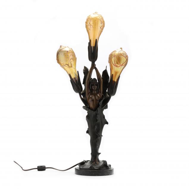 julien-causse-french-1869-1914-i-le-chardon-i-figural-table-lamp