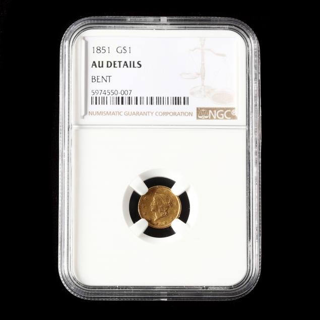 1851-gold-liberty-head-1-type-1-au-details-bent