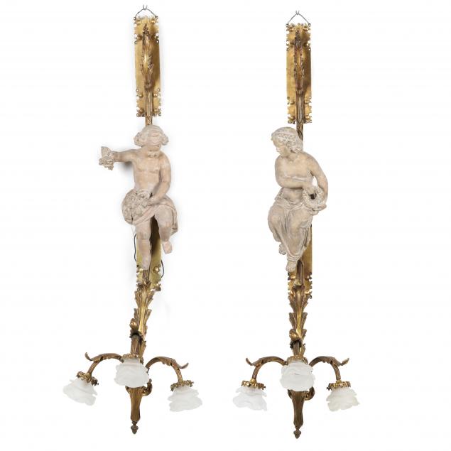 large-pair-of-continental-brass-and-terra-cotta-sconces