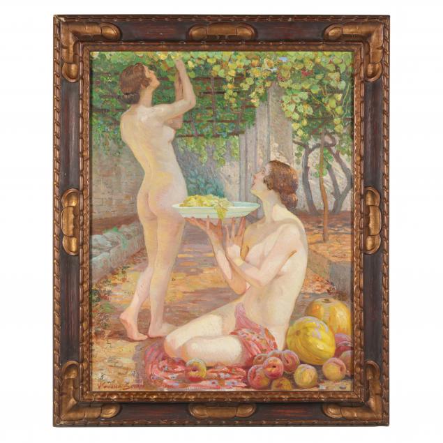 virgilia-tomescu-scrocco-romanian-italian-1886-1950-two-nudes-picking-grapes