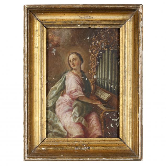 a-spanish-colonial-school-painting-of-saint-cecilia