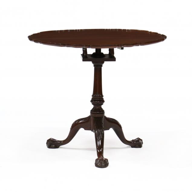 chippendale-style-mahogany-tilt-top-tea-table
