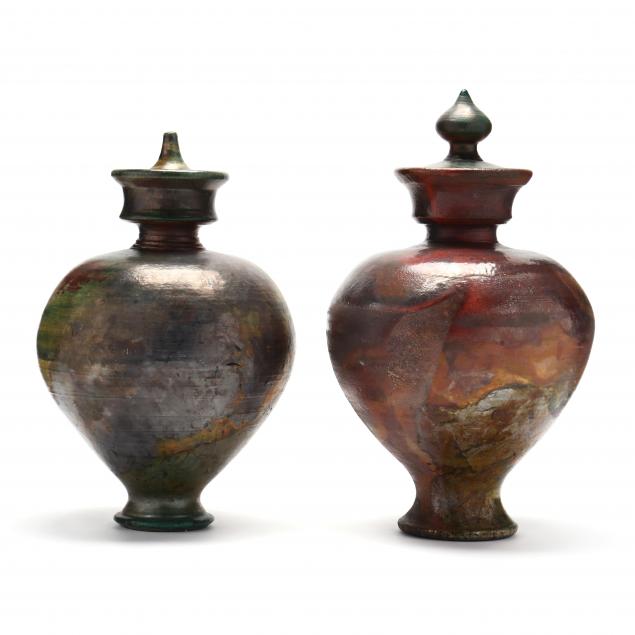 a-pair-of-raku-covered-urns-mark-gordon
