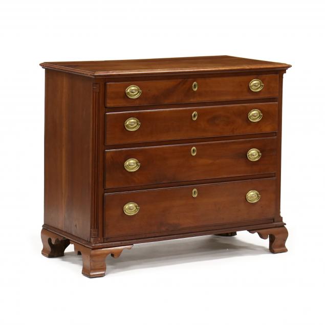 mid-atlantic-chippendale-cherry-chest-of-drawers