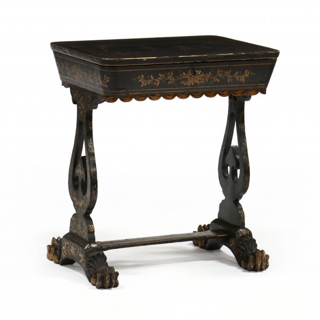 antique-english-chinoiserie-sewing-table