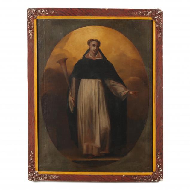 an-antique-painting-of-the-dominican-saint-vincent-ferrer