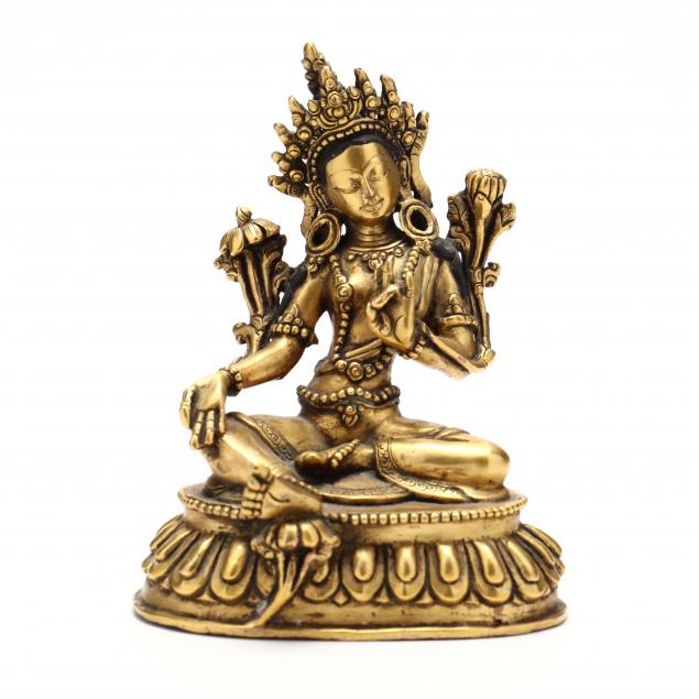 a-tibetan-gilt-bronze-sculpture-of-tara