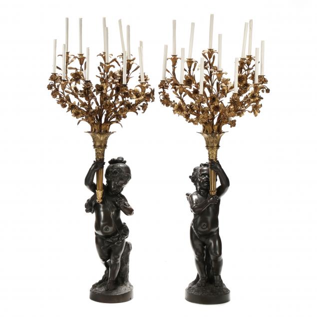 georges-alphonse-bonifacio-monbro-called-monbro-aine-impressive-large-pair-of-napoleon-iii-parcel-gilt-bronze-figural-floor-candelabra