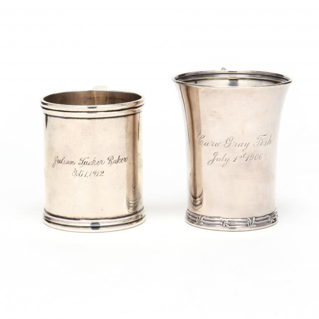 two-antique-sterling-silver-christening-cups