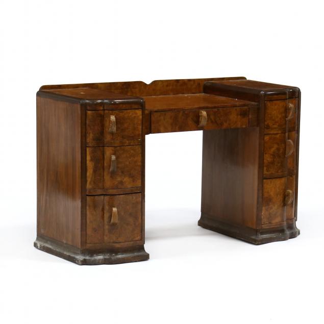 art-deco-burl-wood-dressing-table