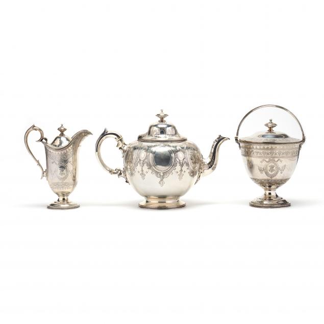 an-assembled-victorian-silver-tea-set