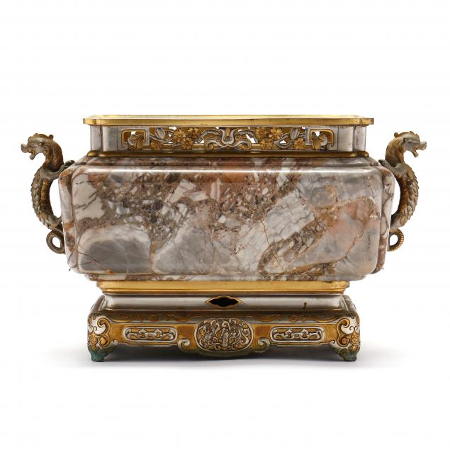 continental-hardstone-and-parcel-gilt-censer-in-the-chinese-taste