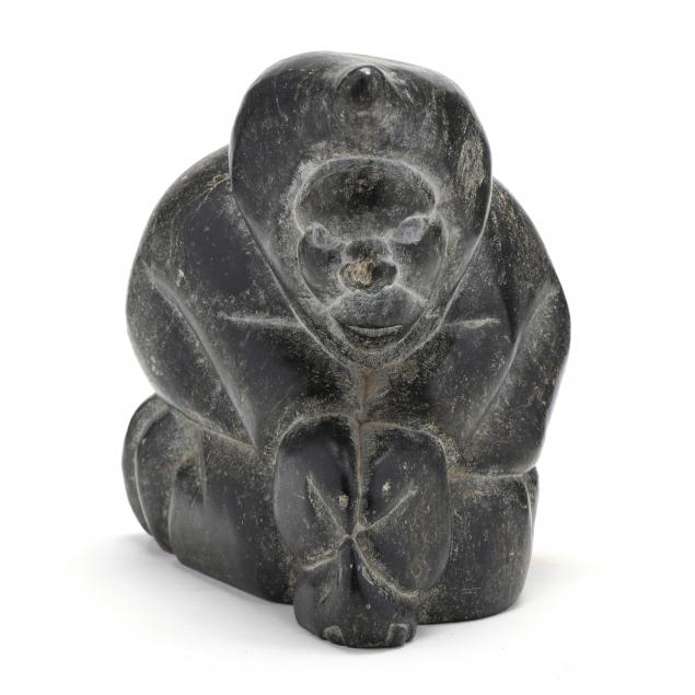 inuit-carved-soapstone-sculpture