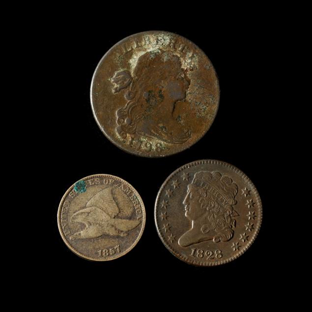 three-early-united-states-type-coins
