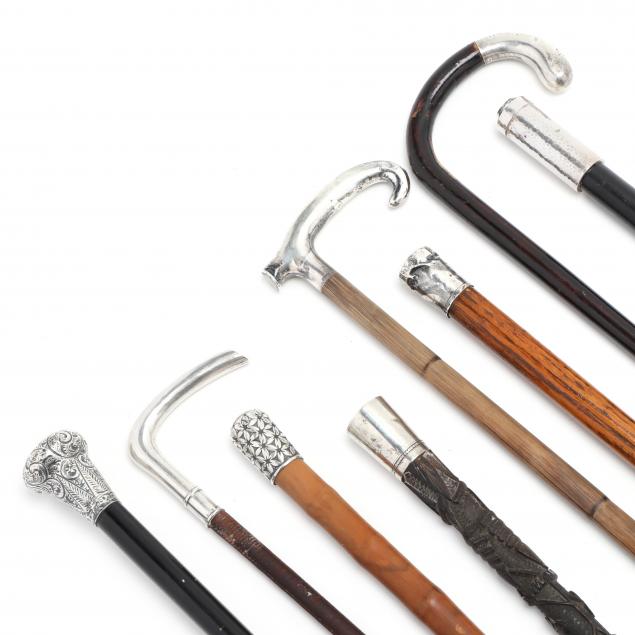 eight-silver-handled-canes