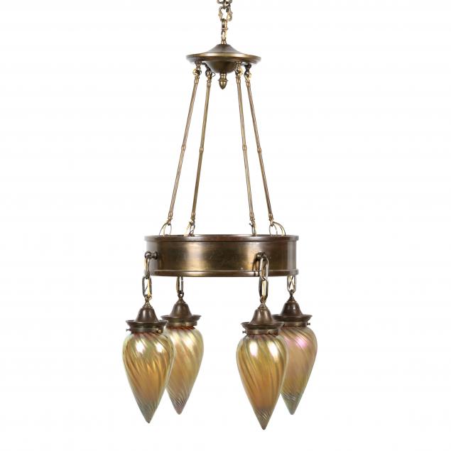 vintage-art-glass-and-brass-chandelier